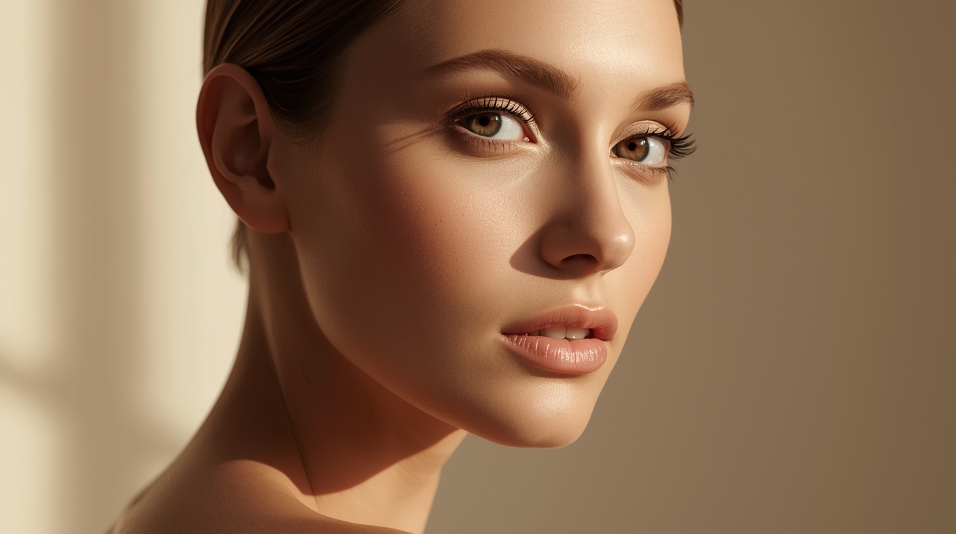 Close-up portrait of a woman.